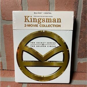 NEW-Kingsman Secret Service (Blu-ray + Digital Code) 2 Movie Box Set Collection
